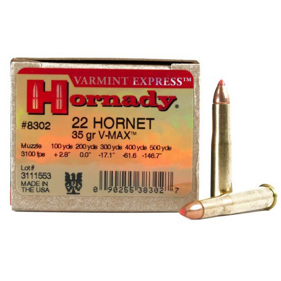 HORN VARMINT EXPRESS 22HORN 35GR VMAX 25/10 - Sale